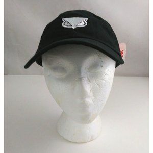 NWT Custom Ink Cybereason Embroidered Owl Face Unisex Adjustable Baseball Cap